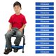 thumbnail image 2 of Chair Bands Solace Sensory Kickband para niños, paquete de 12 unidades, azul, 2 of 5