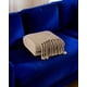 thumbnail image 4 of Manta Con Flecos De Soga Trenzados Chenille Color Café Claro, 4 of 4