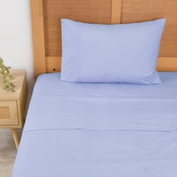 Mashini - Sábana 180 H Lisa 1.5 P Azul