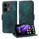 thumbnail image 1 of Carcasa FOXDOCK OPPO Reno 14 5G de cuero PU, diseño acolchado clásico, protección contra caídas y rayones, 1 of 5