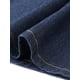 thumbnail image 5 of Agnes Orinda Vestido de Mezclilla para Mujer Talla Grande Escuela Colegio Sin Mangas Tirantes Ajustables Botones en la Cintura Mono Casual Jumper Jean Midi Vestidos 2026 con Bolsillos 4X Negro Azul, 5 of 6