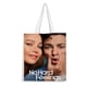thumbnail image 1 of No Hard Feelings Bolso de tela con estampado de lienzo para mujer, bolsa de compras reutilizable y estética, con cremallera interior, regalo para mujer,38*45cm., 1 of 6