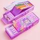 thumbnail image 1 of Multifunctional Pencil Case with Button Deformation and Password Lock - Perfect for Primary School Girls!, 1 of 4