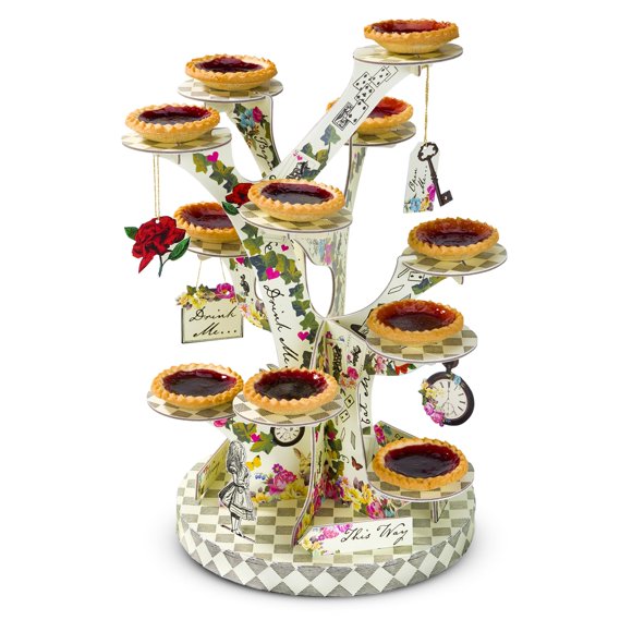 Soporte para Tartas Talking Tables 59 cm Alice en el País de las Maravillas
