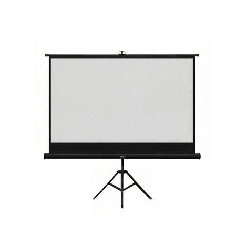 Telón Proyector 60 Pulgadas 120 X 90 Cm Negro Levo