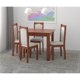 thumbnail image 4 of Juego De Comedor Leticia 4 Silla Castaño, 4 of 5