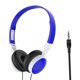 thumbnail image 2 of Auriculares Montados En La Cabeza Interfaz Estéreo De 3,5 Mm Para Ni?as Ni?o Azul Profundo Sin Micrófono, 2 of 5