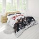 thumbnail image 1 of 3pcs Korean Idol Group Stray Fashion Promotional Photo Themed Digital Print Three-Piece Set Duvet Cover + Double Pillowcases, 1 of 1