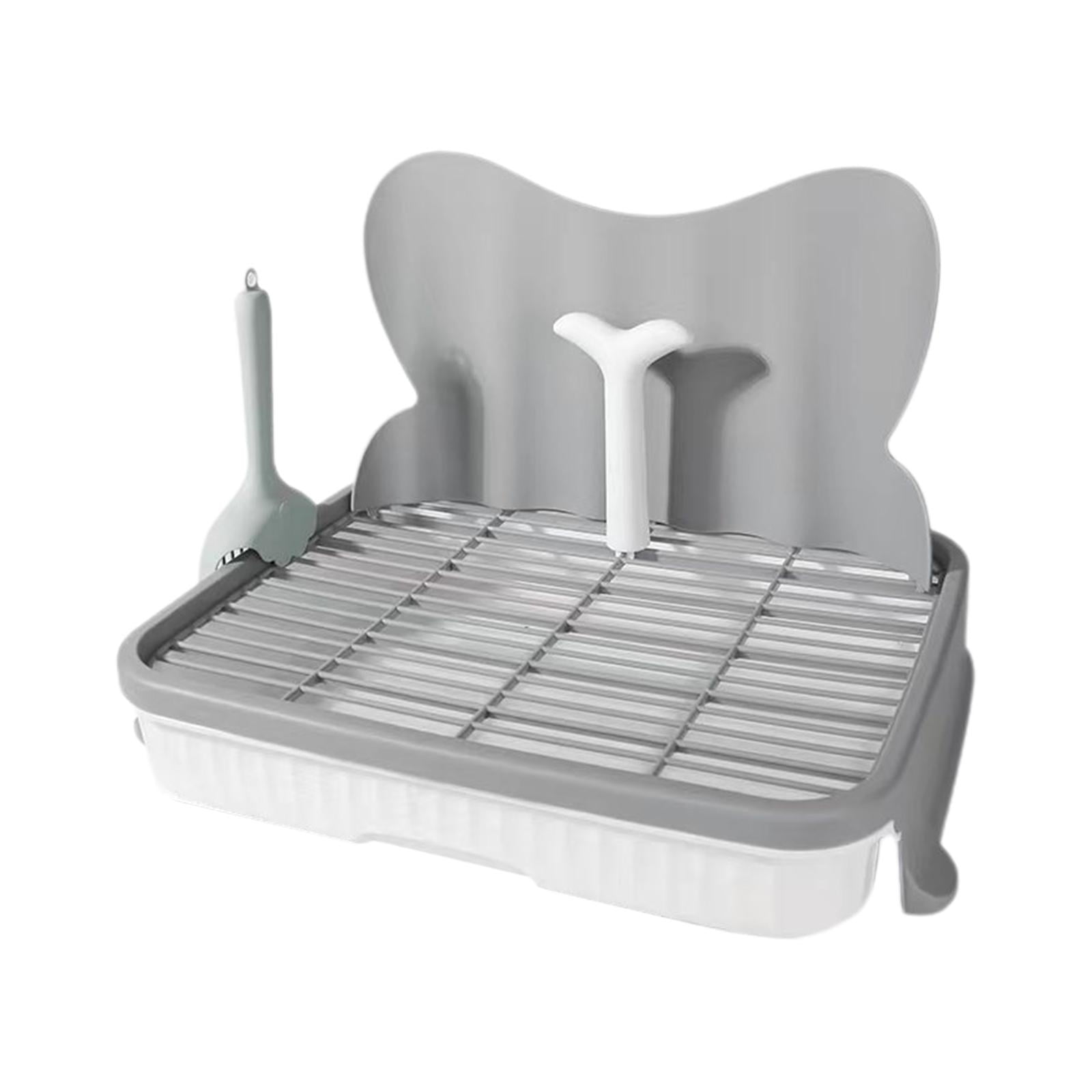 Orinal Para Perros, Bandeja De Inodoro Para Entrenamiento De Mascotas, Para Perros Pequeños Y Medianos, Hámster Gris
