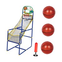 Magideal - Juego De Baloncesto Arcade Para Niños, Portátil, De Fácil Instalación, Con Tablero, Juguetes Deportivos Para Adultos, Cumpleaños, Hogar, Niños Y Niñas 3 Bolas