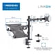 thumbnail image 4 of Soporte Brazo Doble Para Monitor Notebook Linkon Escritorio, 4 of 6