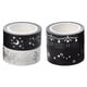 thumbnail image 4 of Set De 4 Rollos De Cinta Washi Decorativa Fiocias Purpurina Plata, 4 of 5