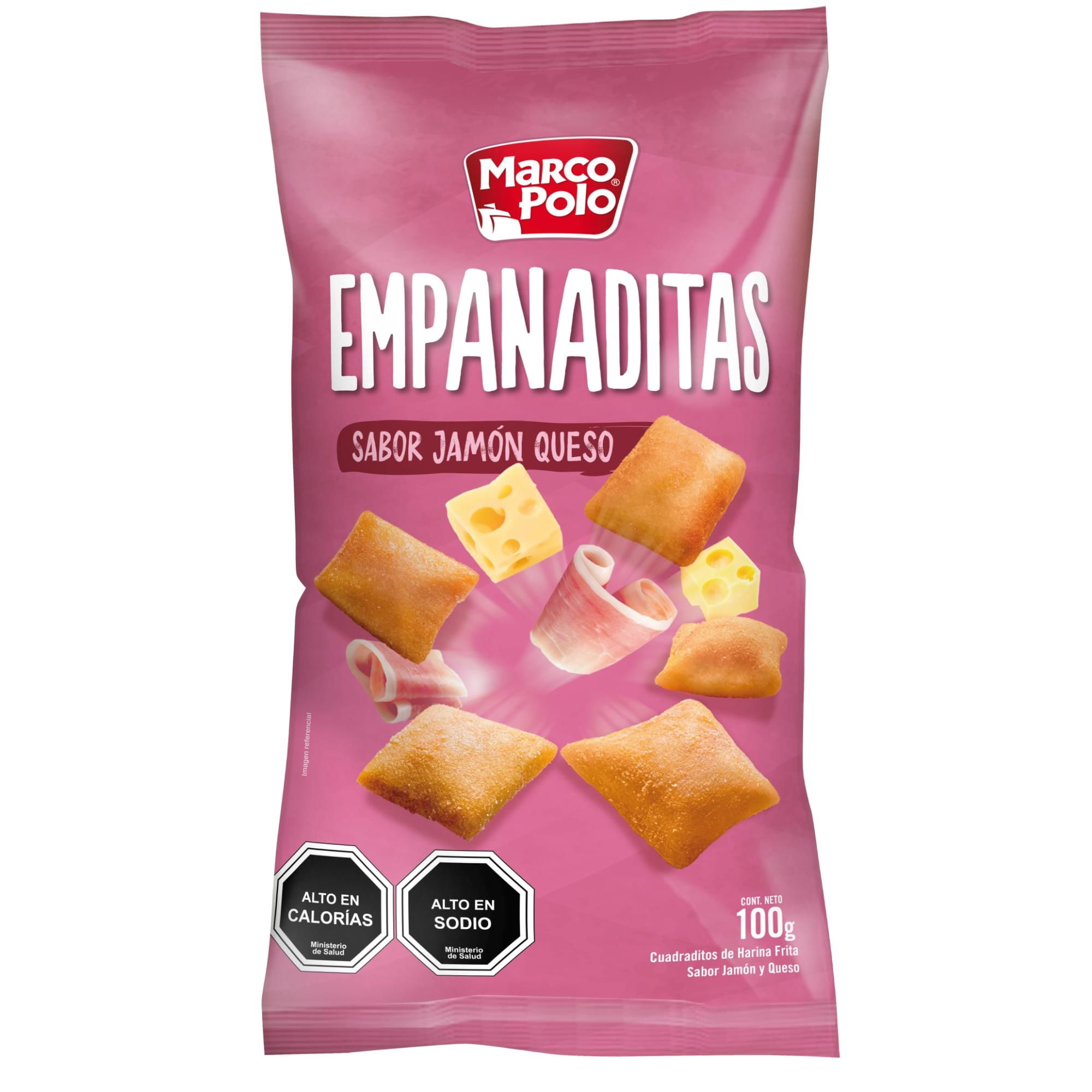 Enpanaditas Jamón Queso 100 g Marco Polo