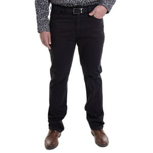 Truval - Pantalon 5 Bolsillos Spandex Vino Negro 52