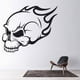 thumbnail image 1 of Decomural Flaming Skull Halloween WS-18631, 1 of 2