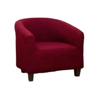 Genérico - Funda Poltrona Sofa Texturizada Ajustable Burdeo