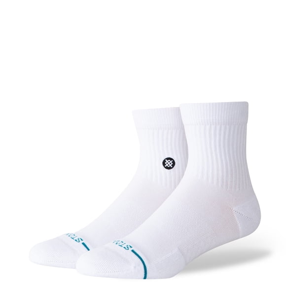 Stance Sock Icon Quarter White