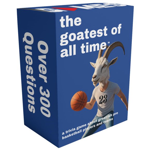 Juego de trivia HARSTCO GAMES The Goatest Basketball 300 preguntas
