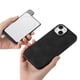 thumbnail image 5 of Funda Magnética Para Iphone 14 Con Billetera Y Anillo Protector Resistente Negro, 5 of 6