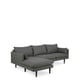 thumbnail image 2 of Seccional Chaise Izq Sunderland Gris Oscuro, 2 of 4