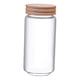 thumbnail image 5 of Tarro De Almacenamiento De Vidrio Transparente Decorativo Sellado Para Galletas De Caramelo De Despensa 7x19cm, 5 of 5