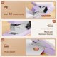 thumbnail image 5 of Grapadora Deli pack de 6, 3 colores, capacidad 40‑50 hojas, 5 of 8