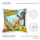 thumbnail image 5 of Leo Guardabosques Fundas de almohada de terciopelo con tema, regalos de funda de almohada, decoración para el hogar, cojín de lanzar, regalo de cumpleaños para fans y parejas.30*30cm., 5 of 6