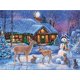 thumbnail image 5 of Rompecabezas Ceaco que brilla en la oscuridad, el país de las maravillas navideñas, 750 piezas, 5 of 9