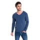 thumbnail image 4 of Sweater Tejido Hilo Hombre Cuello V Colores 151, 4 of 4