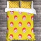 thumbnail image 3 of Funda nórdica con estampados exóticos para niños, ropa de cama 3D, funda de edredón de tartán para niñas, niños y adolescentes con almohada, 3 piezas, microfibra suave con cremallera., 3 of 3