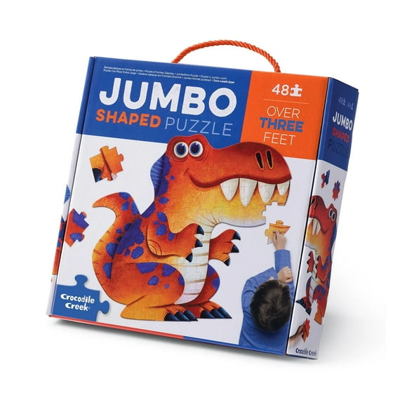 Puzzle Jumbo Dinosaurio 48pcs Crocodile Creek
