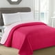 thumbnail image 4 of Cobertor California Magenta Bicolor Reversible Sin Fundas 2 Plazas, 4 of 4