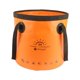thumbnail image 3 of Cubo Plegable Contenedor De Agua Plegable Portátil Para Acampar 10L Naranja, 3 of 5