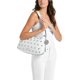 thumbnail image 2 of Bolso Michael Kors Nolita blanco con tachuelas de cuero, 2 of 2