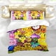 thumbnail image 5 of Plantas contra Zombis Conjunto de sábanas temático, trío de piezas, cómodo y amigable con la piel, diseño único, regalo de decoración para el hogar para familiares, amigos y fans,135cm *200cm, 5 of 6