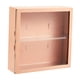 thumbnail image 3 of Caja De Almacenamiento Transparente De 2 Capas, Organizador Para Mini Juguetes, Figura De Acción, Café, 3 of 5