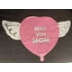 thumbnail image 4 of Globo Conmemorativo En Forma De Corazón De 17 Para Mamá Con Alas De Ángel Regalo De Condolencia Celebración De La Vida Globo De Foil Para Recuerdo (rosa), 4 of 5