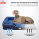 thumbnail image 4 of Cama Antiestres Perro Colchon Ortopedica 90x63cm Grande Azul, 4 of 7