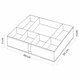 thumbnail image 2 of Caja Blanco Organizadora De Ropa Multiuso 7 Divisiones 44x34x11cm, 2 of 6