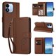 thumbnail image 2 of Funda Cartera Trébol para Xiaomi Redmi Note 17 4G con Ranuras Tarjetas y Carga Inalámbrica Marrón, 2 of 6