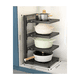 thumbnail image 2 of Organizador De Cocina Para Ollas Y Sartenes 4 Niveles Acero, 2 of 2
