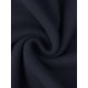 thumbnail image 5 of INSPIRE CHIC Camiseta de Pijama de Manga Larga para Mujer Henley, Camiseta de Descanso de Tela Suave y Elástica con Tapeta de Botones a Presión y Cuello Redondo, L Azul, 5 of 6
