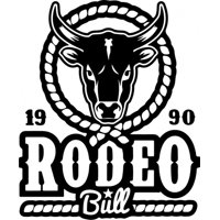 Rienda Libre Graphics - Decomural Rodeo Bull Cowboy Western Ws-46294