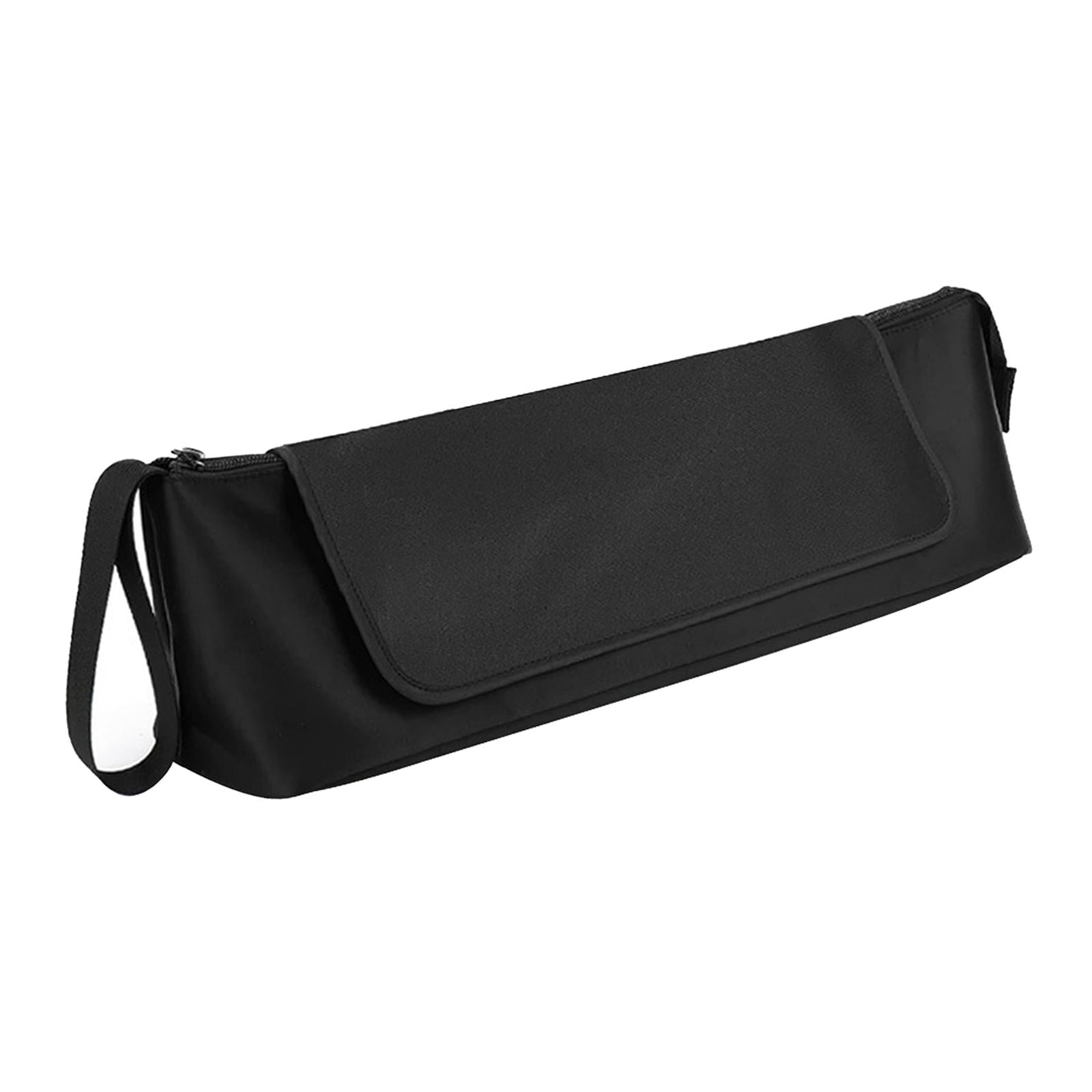 Magideal - Estuche De Viaje Para Rizador Con Tapete, Organizador De Accesorios Para Plancha De Pelo. Negro