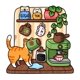 thumbnail image 3 of Libro de colorear Harmo Press Gatos Traviesos: Cattitude, 3 of 8