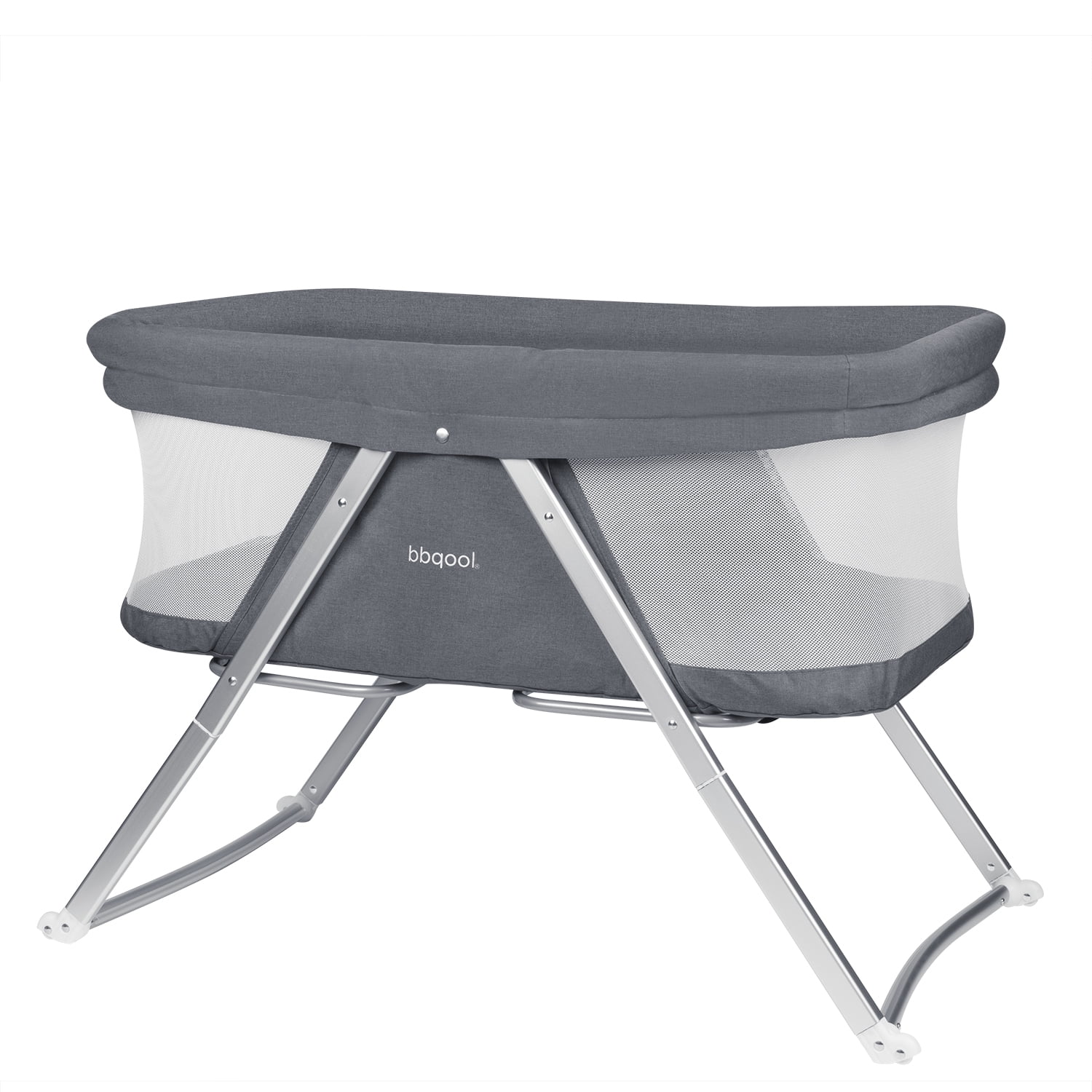 Bbqool - Cuna Moisés Portátil Dreams Grey