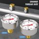 thumbnail image 3 of Manómetro MEANLIN MEASURE de acero inoxidable 0-15 psi, 3 of 7