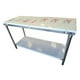 thumbnail image 2 of Meson de Corte 150x60 cm. Acero Inox. Cubierta 25 mm., 2 of 8