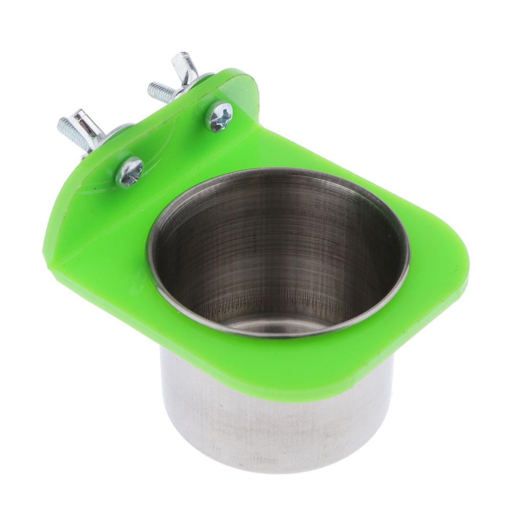 Alimentador De Agua Para Loros Y Pájaros, Taza De Comida Para Pájaros Pequeños A Grandes S