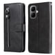 thumbnail image 1 of Funda con Cremallera para Infinix smart 10 4G, Carcasa Cartera de Cuero PU con Soporte y Tarjetero, 1 of 5